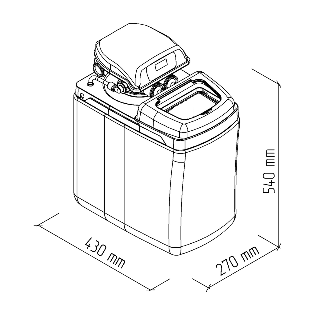 Blu Water Softener 15L